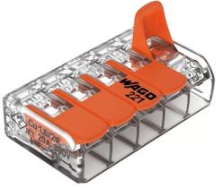 Conector Wago Model. 221-415 5 Vias (0,2 - 4,0 Mm²) Conector Wago Model. 221-415 5 Vias (0,2 - 4,0 Mm²)