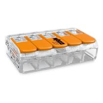 Conector Wago Para Emenda de Fios Linha 221 5 Polos