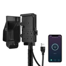 Conector WiFi Smart Yard Stake DEWENWILS 6 tomadas 1875W/15A