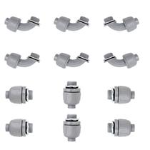 Conector Wocloer 3/4" de PVC estanco a líquidos, paquete de 12 Conector Wocloer 3/4" de PVC estanco a líquidos, paquete de 12