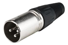 Conector Xlr Canon Macho Metalico Mic Dmx Lu71217 Luminos