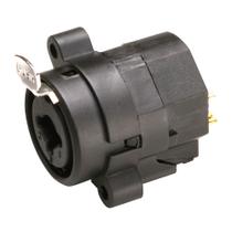 Conector xlr combo santo angelo para xlr e p10 preto Conector xlr combo santo angelo para xlr e p10 preto