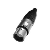 Conector XLR Fêmea Linha AC3F - AMPHENOL Conector XLR Fêmea Linha AC3F - AMPHENOL