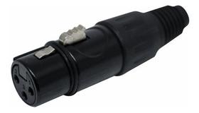 Conector Xlr Femea Linha Pesada Tipo Xlr Pro Csr Conector Xlr Femea Linha Pesada Tipo Xlr Pro Csr