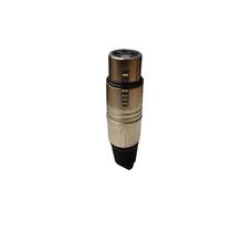 Conector XLR FÊMEA Linha PLG SAS L3FNN01 - SANTO ANGELO