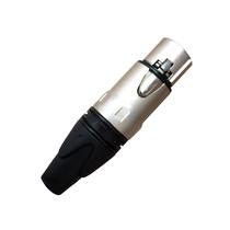 Conector XLR Fêmea Linha WC 1003 - WIRECONEX Conector XLR Fêmea Linha WC 1003 - WIRECONEX