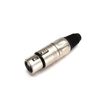 Conector XLR Fêmea - Santo Angelo Conector XLR Fêmea - Santo Angelo