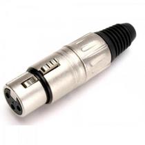 Conector XLR Linha Fêmea L3FNN01 SANTO ANGELO Conector XLR Linha Fêmea L3FNN01 SANTO ANGELO