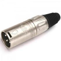 Conector XLR Linha Macho L3MNN01 Santo Angelo Conector XLR Linha Macho L3MNN01 Santo Angelo