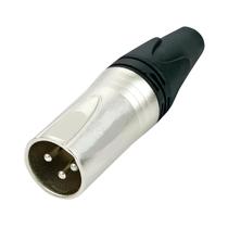 Conector XLR Macho 3 Pinos CS20 Custom Sound