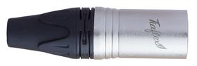 Conector XLR Macho Balanceado Tiaflex - Pacote 05 peças Conector XLR Macho Balanceado Tiaflex - Pacote 05 peças