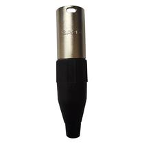 Conector XLR Macho Linha PLG SA2X - SANTO ANGELO Conector XLR Macho Linha PLG SA2X - SANTO ANGELO