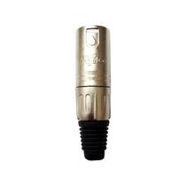 Conector XLR Macho Linha PLG SAS L3MNN01 - SANTO ANGELO