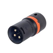 Conector XLR Macho Rotativo LX3M Low Profile Conector XLR Macho Rotativo LX3M Low Profile
