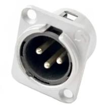 Conector XLR Macho Santo Angelo P3MNN01 para Painel