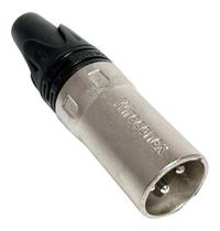 Conector Xlr Macho Wc 1013 Ml Bk Ni Wireconex