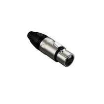 Conector XLR Wireconex WC1003 Fêmea para cabos 3 Polos