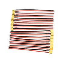 Conector XT30 Macho e Fêmea com Fio de Silicone 16AWG (150mm) Conector XT30 Macho e Fêmea com Fio de Silicone 16AWG (150mm)