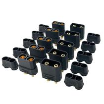 Conector Yaohappy Amass XT90 XT-90 macho feminino 5 pares Conector Yaohappy Amass XT90 XT-90 macho feminino 5 pares