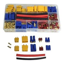 Conectores adaptadores Treehobby XT60/XT90/EC3/EC5/T-Plug (102 unidades)