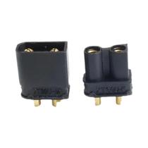 Conectores Bullet XT30U Pretos 5 Pares Para Bateria De Polímero De Lítio RC Quadcopter Drone De