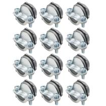 Conectores de Abraçadeira MAKERELE 3/8 polegada Zinc 12 unidades com certificação UL