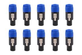 Conectores de alto-falante MOTOKU 2 pinos macho Plug 10PCS NL2 Conectores de alto-falante MOTOKU 2 pinos macho Plug 10PCS NL2