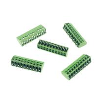 Conectores De Bloco De Terminais De Parafuso Mini PCB 2.54mm KF128 De 2P a 16P Para Fios