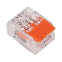 Conectores De Cabo Compactos Universais De 2/3 Pinos, 100 Peças, Blocos De Terminais De Fiação Conectores De Cabo Compactos Universais De 2/3 Pinos, 100 Peças, Blocos De Terminais De Fiação