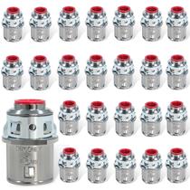 Conectores de Cabo Dpwrrot 3/8" em Zinco, Pacote com 25, Encaixe Rápido Conectores de Cabo Dpwrrot 3/8" em Zinco, Pacote com 25, Encaixe Rápido