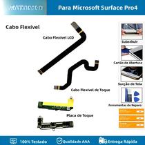 Conectores De Cabo Flexível LCD Touch Para Microsoft Surface pro 4 1724 Para Placa Touch Do Surface Conectores De Cabo Flexível LCD Touch Para Microsoft Surface pro 4 1724 Para Placa Touch Do Surface