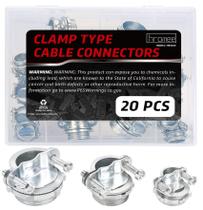 Conectores de cabo Hromee HR4160, 20 peças, tipo abraçadeira