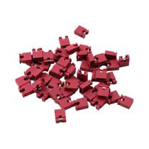 Conectores De Cabo Jumper De 2.54MM Em Preto, Amarelo, Branco, Verde, Vermelho E Azul, 100PCS