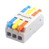 Conectores De Cabo Mini Rápidos 10PCS Universal Compacto Divisor De Conexão Terminal De Pressão Para Conectores De Cabo Mini Rápidos 10PCS Universal Compacto Divisor De Conexão Terminal De Pressão Para