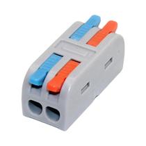 Conectores De Cabo Rápido Mini 10PCS, Divisores Universais Compactos, Bloco De Terminais Push-in