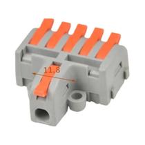 Conectores De Cabo Rápido Mini Universais Compactos Divisores De Conexão Por Pressão Para Casa Bloco