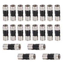Conectores de compressão RELIAGINT 20 Pack RG6 75 Ohm F
