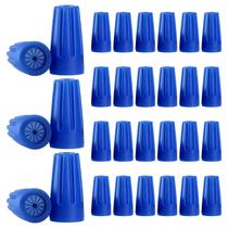 Conectores de Emenda Impermeáveis Creztail 30 Unidades 22-12 AWG Azul