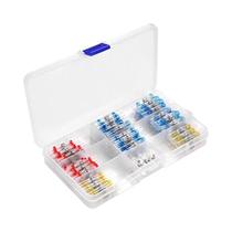 Conectores De Emenda Isolados Termoencolhíveis Impermeáveis 100pcs 50pcs Terminais De Fio Luva De