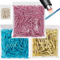 Conectores de Emenda Leeauszya 1500PCS Termorretráteis à Prova d'Água Conectores de Emenda Leeauszya 1500PCS Termorretráteis à Prova d'Água