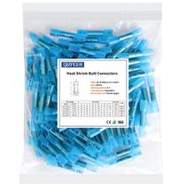 Conectores de Emenda Termorretráteis Qizpcer 16-14 AWG 100 Unidades Azul Conectores de Emenda Termorretráteis Qizpcer 16-14 AWG 100 Unidades Azul