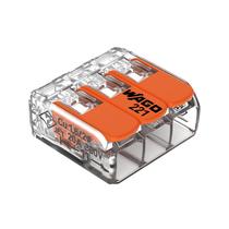 Conectores de emenda WAGO 221-413 LEVER-NUTS de 3 condutores x50