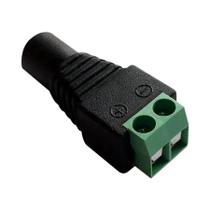 Conectores De Energia DC Macho E Fêmea 12V 2.1mm X 5.5mm 5 Peças Para Câmeras De CFTV E Fitas De LED