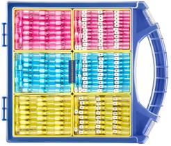 Conectores de espada termorretrátil haisstronica 560PCS AWG 22-10 Conectores de espada termorretrátil haisstronica 560PCS AWG 22-10