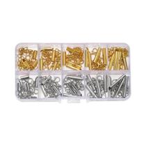 Conectores De Fecho Lagosta De 10-25mm Para Pulseiras, 20 Conjuntos, Kit DIY Para Fabricação De Conectores De Fecho Lagosta De 10-25mm Para Pulseiras, 20 Conjuntos, Kit DIY Para Fabricação De