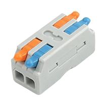 Conectores De Fiação Rápida Mini, 10-50 Peças, Bloco Terminal Elétrico Universal Compacto Com