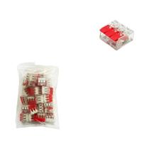 Conectores De Fio 32A 30 Peças Conexões Rápidas Compactas Para Cabos Terminais Leves