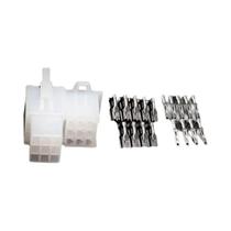 Conectores De Fio Automotivo De 2.8mm, Conjunto De 10 Terminais Macho E Fêmea De 2, 3, 4, 6, 9 Pinos