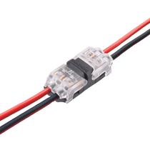 Conectores de fio Brightfour I tipo 2 pinos 20-24 AWG, pacote com 12
