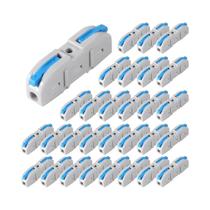 Conectores De Fio Compactos De Emenda Rápida Com Alavanca, 10-50 Peças, Bloco Terminal Elétrico Para Conectores De Fio Compactos De Emenda Rápida Com Alavanca, 10-50 Peças, Bloco Terminal Elétrico Para